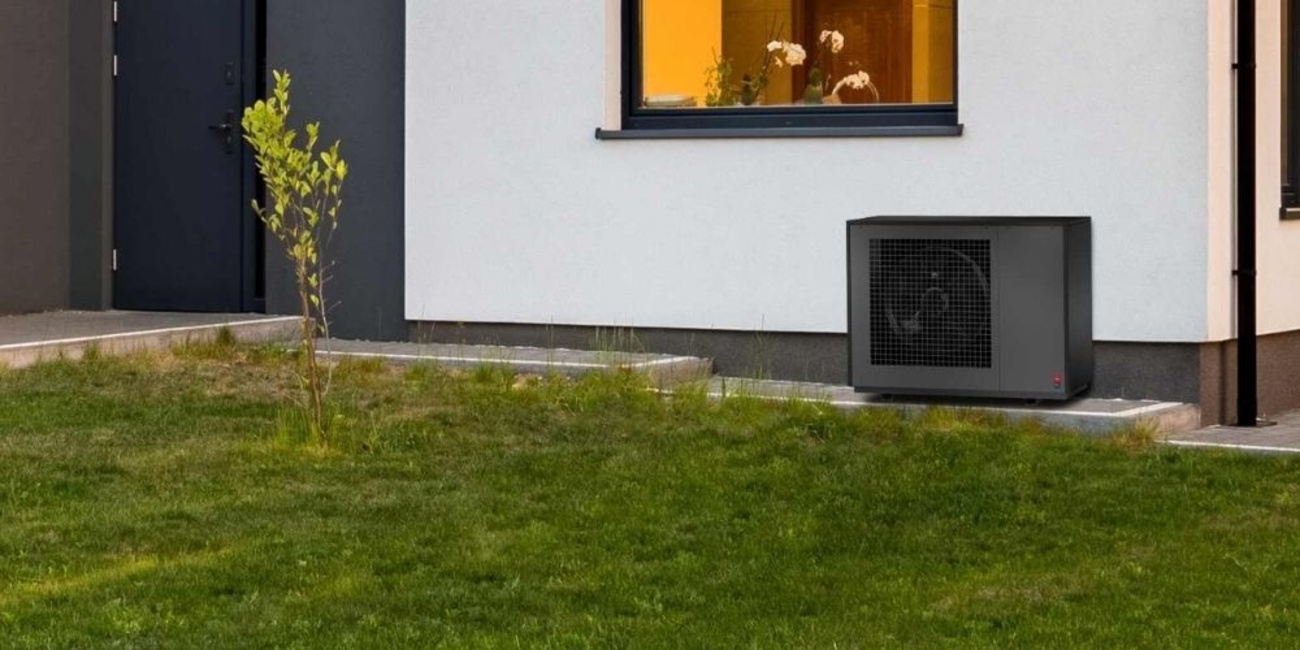 Schutz für die Wärmepumpe bei Horst Gebäudetechnik in Haunetal