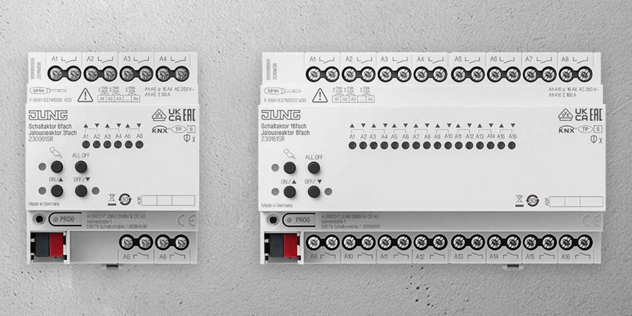 KNX Schalt- und Jalousieaktoren bei Horst Gebäudetechnik in Haunetal