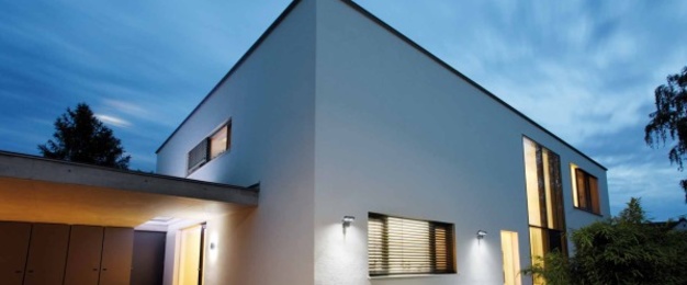 Außenbeleuchtung bei Horst Gebäudetechnik in Haunetal