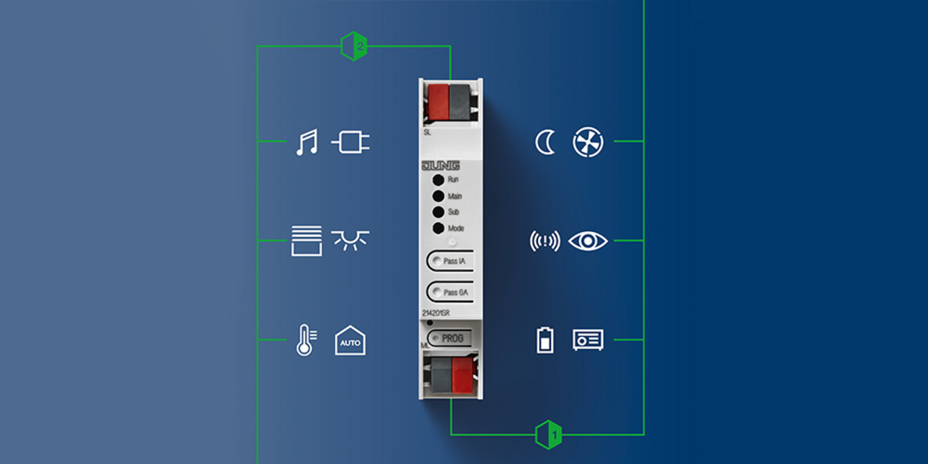 KNX Bereichs- und Linienkoppler bei Horst Gebäudetechnik in Haunetal