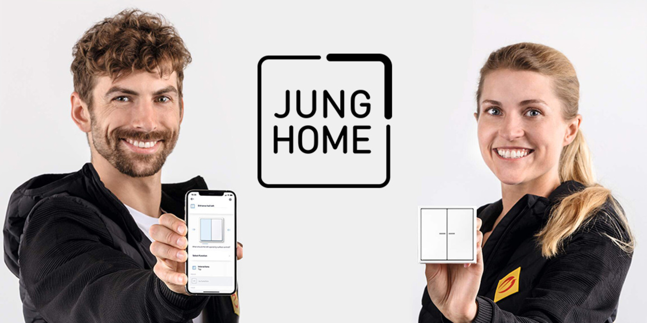 JUNG HOME bei Horst Gebäudetechnik in Haunetal