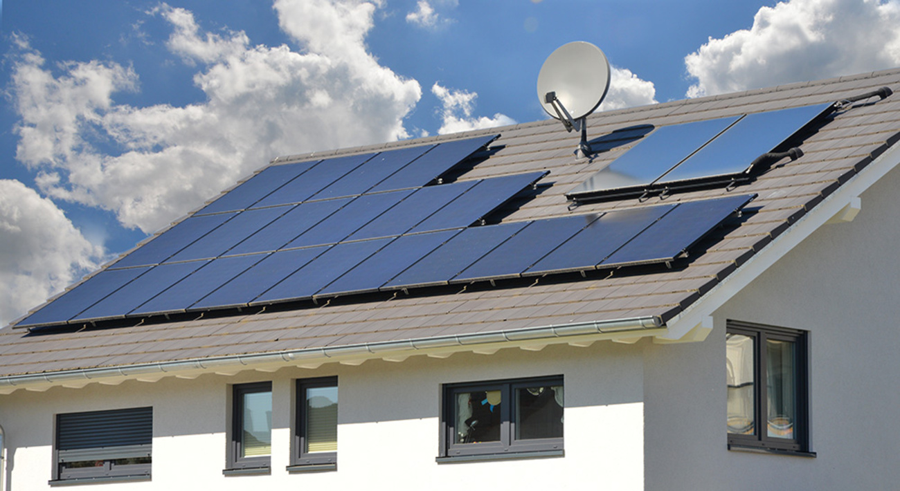 Photovoltaik bei Horst Gebäudetechnik in Haunetal